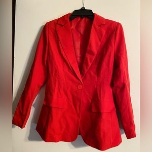 Red blazer- never worn